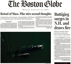 波士顿环球报（The Boston Globe）2020年2月10日 高清英文版 PDF电子版 百度网盘下载