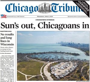 芝加哥论坛报 Chicago Tribune 2020年4月8日 高清英文版 PDF电子版 百度网盘下载-八点一刻