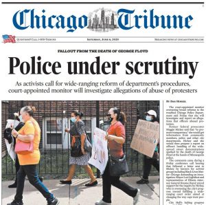 芝加哥论坛报 Chicago Tribune 2020年6月6日 高清英文版 PDF电子版 百度网盘下载