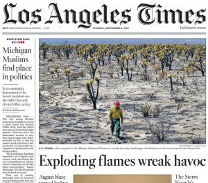 洛杉矶时报 Los Angeles Times 2020年9月8日 高清英文版 PDF电子版 百度网盘下载-八点一刻