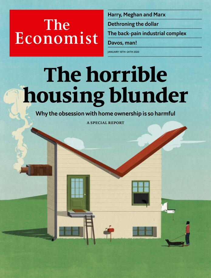 经济学人 经济学家 The Economist 2020年1月18日 高清英文版 PDF电子版 百度网盘下载