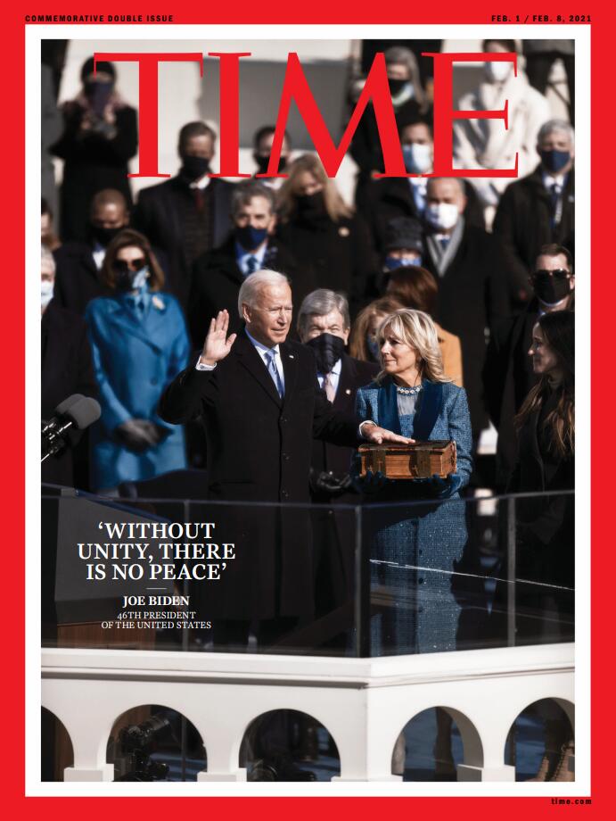 时代周刊 Time 2021年1月23日 高清英文版 PDF电子版 百度网盘下载-八点一刻