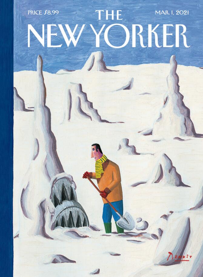 纽约客 The New Yorker 2021年3月1日 高清英语原版 PDF电子版精读 百度网盘下载