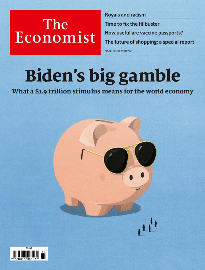 经济学人 经济学家 The Economist 2021年3月13日 高清英文版精读 PDF电子版 mp3版 百度网盘下载