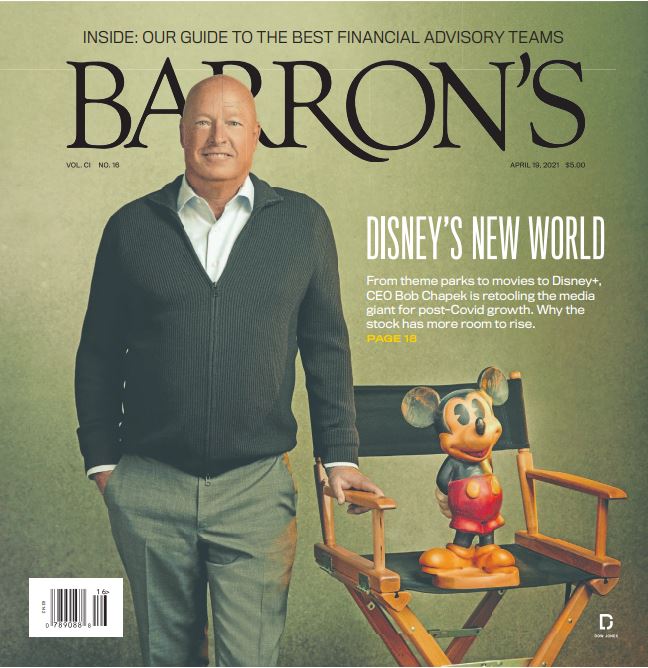 巴伦周刊 Barron’s 2021年4月19日 高清英语原版 PDF电子版 百度网盘下载
