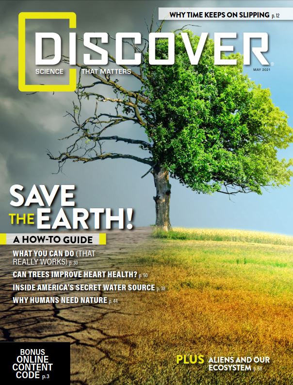 发现杂志 Discover 2021年5月 高清英文版 PDF电子版 百度网盘下载