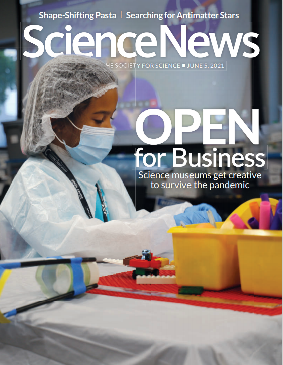 Science News 2021年6月5日 英语版 高清PDF电子版 百度网盘下载