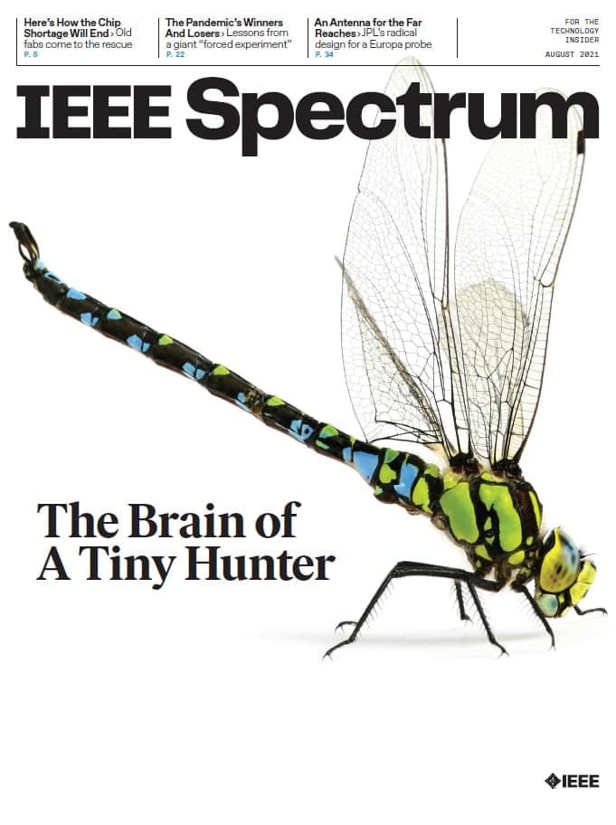 IEEE Spectrum. August 2021 高清英文版 PDF电子版 百度网盘下载