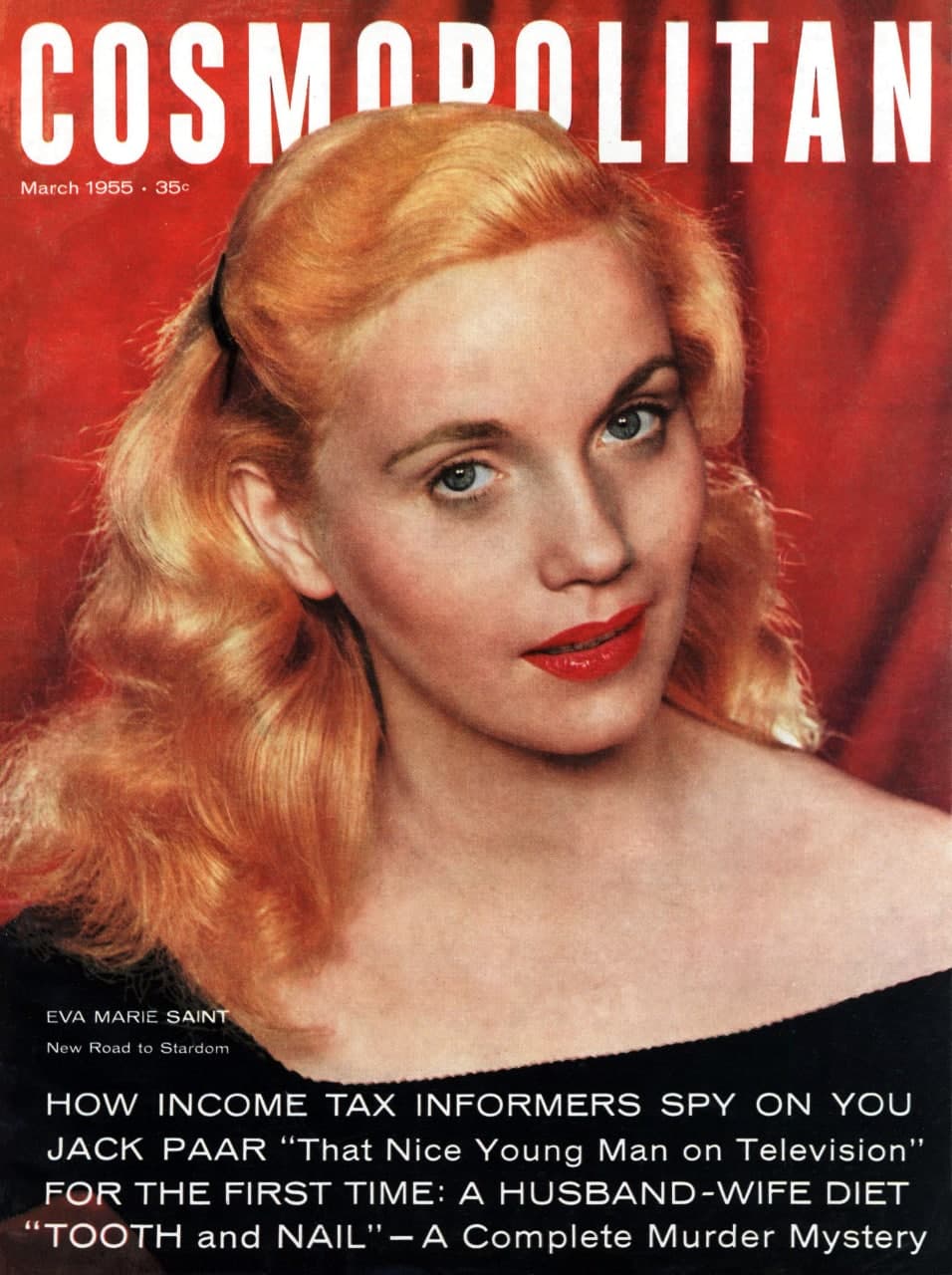 老旧杂志欣赏 Cosmopolitan US. March 1955 PDF格式百度网盘下载