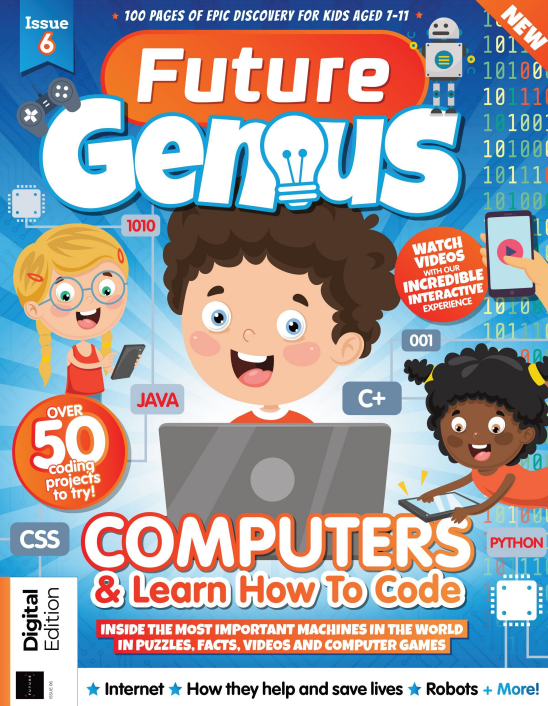 未来天才 Future Genius – December 2021 高清英文版 PDF电子版 百度网盘下载-八点一刻