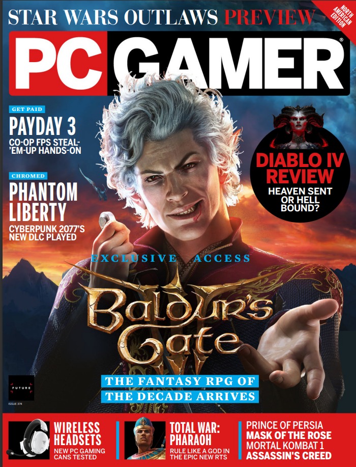 游戏玩家 PC Gamer-2023-10 高清英文版 PDF电子版 网盘下载