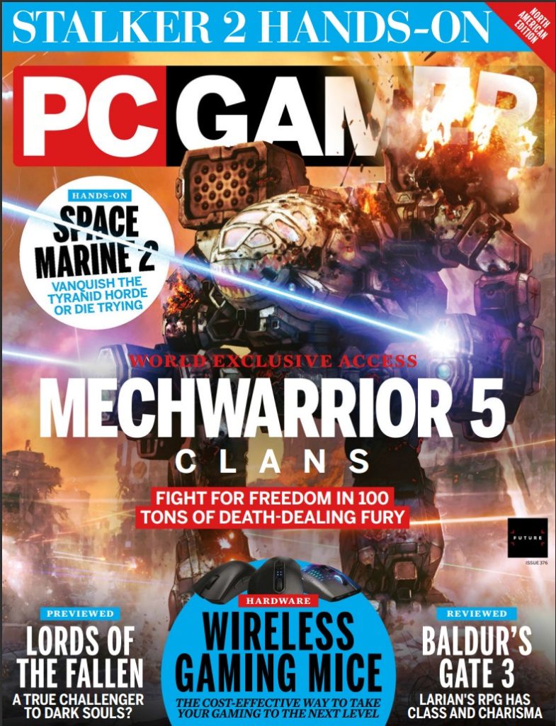 游戏玩家 PC Gamer-2023-12 高清英文版 PDF电子版 网盘下载